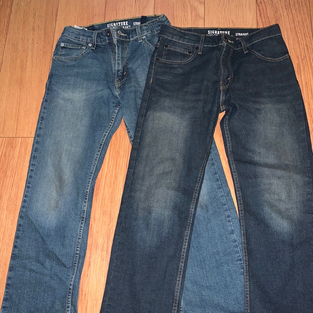 Boys Levi Strauss Signature Jeans 2 pairs